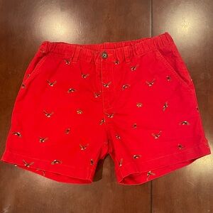 Chubbies originals bald eagle shorts